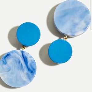 J.Crew Made-in-Italy acetate statement earrings NWT
